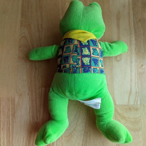 Frogs 5 item Bundle - Plush, Croaking, & Wooden - Picture 13 of 15